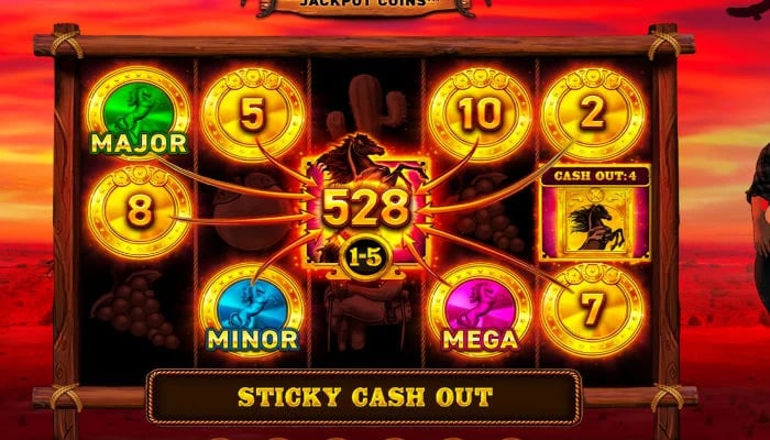 Black Horse Cashout slot screenshot